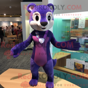 Purple Mongoose mascot...