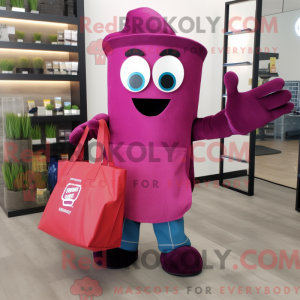 Magenta Grenade mascot...