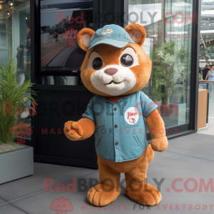 Rust Cat maskot drakt...