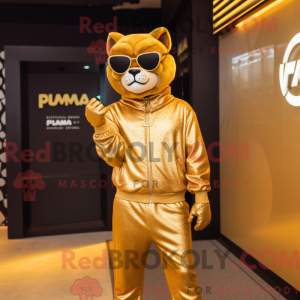 Gull Puma maskotka...