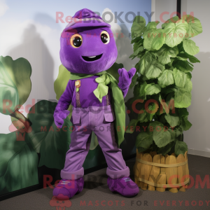 Lilla Beanstalk maskot...