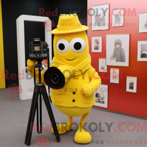 Yellow Camera mascot...