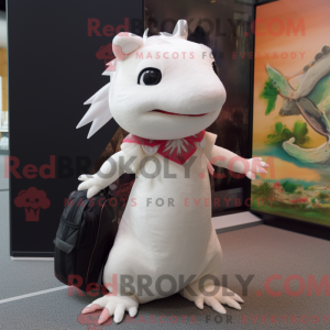 Witte Axolotls...