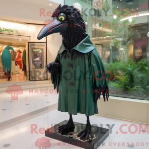 Figura de máscara de corvo...