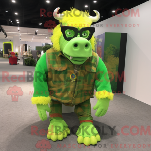 Lime Green Buffalo...