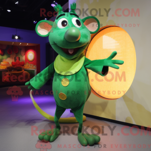 Green Ratatouille mascot...