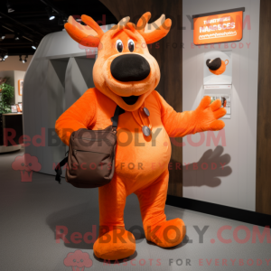 Orangefarbener...