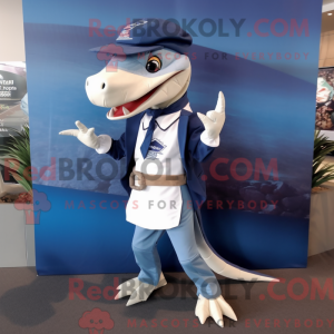 Navy Dimorphodon mascot...