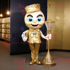 Goldene Sanduhr Maskottchen...