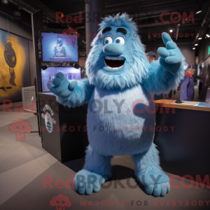 Blue Yeti Maskottchen...