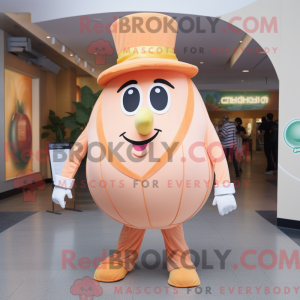 Peach Gyro maskot drakt...