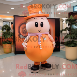 Peach Gyro mascot costume...