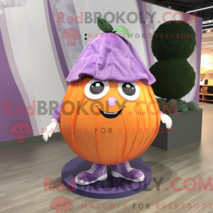 Purple Grapefruit mascot...