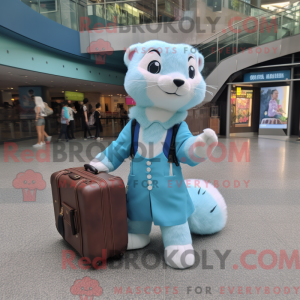 Sky Blue Ilder maskot...