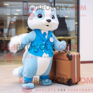 Sky Blue Ilder maskot...