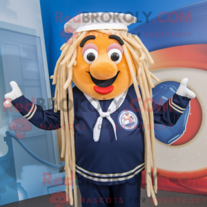 Navy Spaghetti mascot...