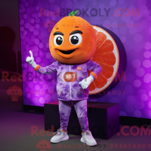 Purple Grapefruit mascot...