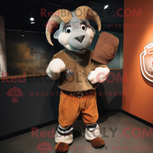 Rust Ram mascottekostuum...