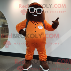 Orange Chocolates mascot...