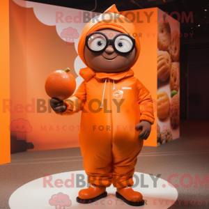 Orange Chocolates mascot...
