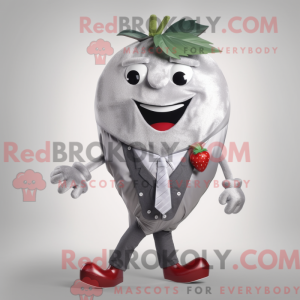 Silver Strawberry mascot...