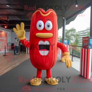 Red French Fries mascot...