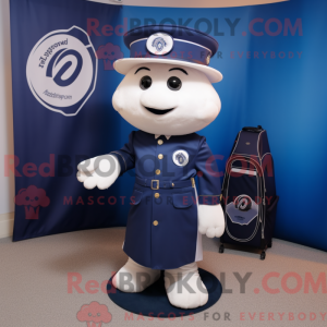 Navy Golf Bag mascot...