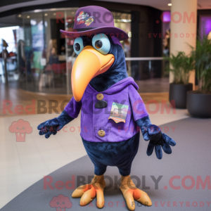 Purple Toucan mascot...