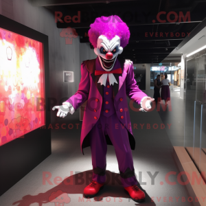 Magenta Evil Clown...