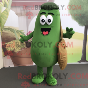 Olive Cucumber mascot...