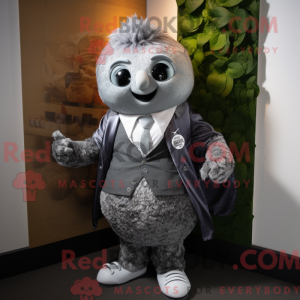 Silver Raspberry mascot...