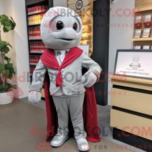 Silver Raspberry mascot...