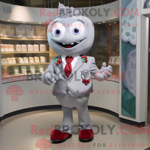 Silver Raspberry mascot...