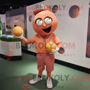 Peach Grenade mascot...