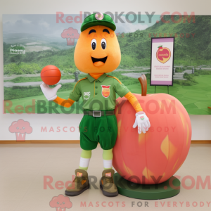 Peach Grenade mascot...