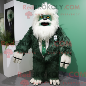 Forest Green Yeti maskot...