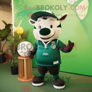 Forest Green Ray mascot...