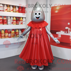 Silver Bottle Of Ketchup...