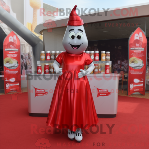 Silver Bottle Of Ketchup...