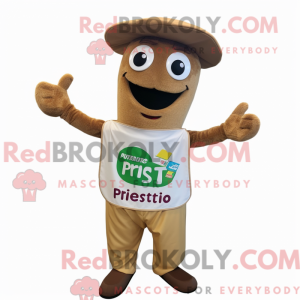 Brown Pesto Pasta mascot...