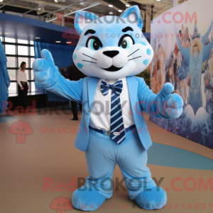 Disfraz de mascota Sky Blue...