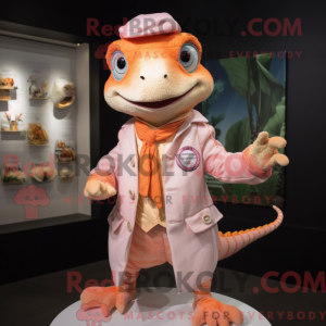 Costume mascotte de Peach...