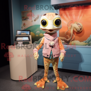 Peach Geckos Maskottchen...
