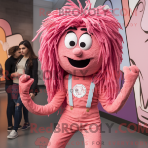 Pink Spaghetti mascot...