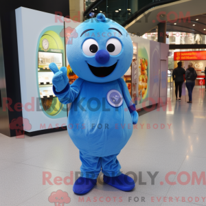 Blue But mascot costume...
