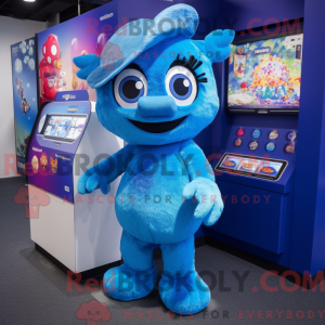 Blue But mascot costume...