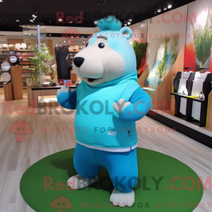 Cyan Capybara...