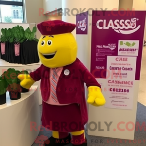 Magenta Caesar Salad mascot...