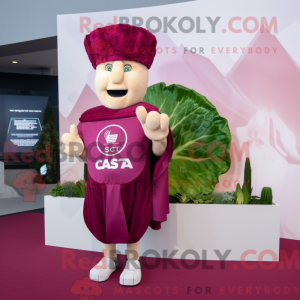 Magenta Caesar Salad mascot...