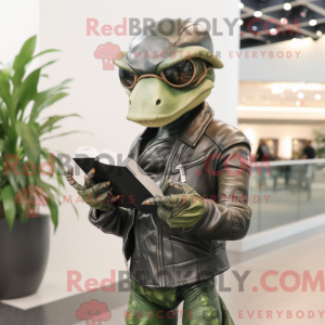 Olive Dimorphodon mascot...
